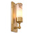 Eichholtz Valentine Wall Lamp - Antique Brass Alabaster