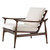 Eichholtz Manzo Chair - Classic Brown Bouclé Cream Incl Cushions
