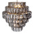 Eichholtz Amazone Chandelier - L Smoke Glass