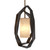 Eichholtz Santos Double Chandelier - Gunmetal Incl Alabaster