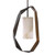 Eichholtz Santos Chandelier - Gunmetal Incl Alabaster