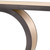 Eichholtz Odis Console Table - Natural Oak Veneer Bronze