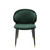 Eichholtz Volante Dining Chair - W/Arm Roche Dark Green Velvet