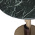 Eichholtz Flow Dining Table - Brushed Brass Green Marble