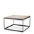 Eichholtz La Quinta Side Table - Bronze Finish Beige Marble