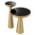 Eichholtz Lindos Side Table - High Brushed Brass Finish