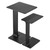 Eichholtz Smart Side Table - Black Finish Set Of 2