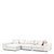 Eichholtz Vista Grande Lounge Sofa - Avalon White