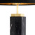 Eichholtz Newman Table Lamp - Black Marble Incl Shade