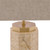 Eichholtz Newman Table Lamp - Travertine Incl Shade