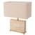 Eichholtz Newton Table Lamp - S Travertine Incl Shade