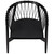 Noir Hector Chair - Charcoal Black