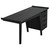 Noir Kennedy Desk - Charcoal Black