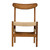 Noir Shagira Chair - Teak With Woven Rope