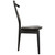 Noir Figaro Chair With Jewelry Box - Charcoal Black