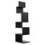 Noir Laszlo Bookcase - Black Steel