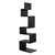 Noir Laszlo Bookcase - Black Steel