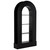 Noir Triumph Bookcase - Black Steel