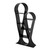 Noir Zaha Bookcase - Black Metal