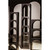 Noir Aqueduct Bookcase - C - Black Metal