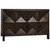 Noir Quadrant 2 Door Sideboard - Ebony Walnut