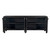 Noir Weston Sideboard - Hand Rubbed Black With Light Brown Trim