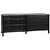 Noir Hampton 6 Drawer Dreser - Hand Rubbed Black