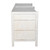 Noir Hampton 6 Drawer Dresser - White Wash