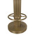 Noir Sedes Counter Stool - Steel With Brass Finish