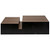 Noir Nido Coffee Table - Black Steel