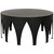 Noir Morocco Coffee Table - Black Steel