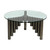 Noir Organum Coffee Table - Gun Metal Finish