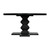 Noir Zig-Zag Dining Table - 60" Diameter - Pale