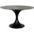 Noir Herno Table - 48" - Black Steel