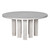 Noir Resistance Dining Table - White Wash