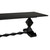 Noir Madeira Dining Table - Hand Rubbed Black