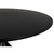 Noir Hourglass Dining Table - Black Steel