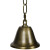 Noir Eleonore Pendant - Steel With Brass Finish