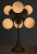 Noir Globular Table Lamp - Metal With Brass Finish