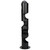 Noir Columna Floor Lamp - Black Steel