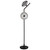 Noir Gibson Floor Lamp - Black Steel