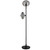 Noir Gibson Floor Lamp - Black Steel