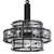 Noir Bergdorf Pendant - Black Steel