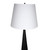 Noir Rhombus Floor Lamp With Shade - Black Metal