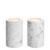 Eichholtz Tobor S Set Of 2 Tealight Holder - White Marble