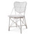 Eichholtz Colony Dining Chair - Rattan - Matte White