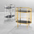 Eichholtz Townhouse Trolley - Gold Finish