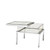 Eichholtz Harvey Side Table - Stainless Steel