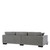 Eichholtz Tuscany Sofa - Clarck Grey - Black Feet