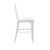 Worlds Away Chippendale Style Bamboo Counter Stool - White Lacquer